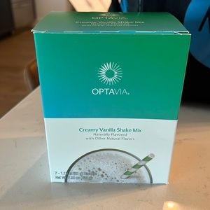 OPTAVIA Creamy Vanilla Shake Mix. 7 Sachets